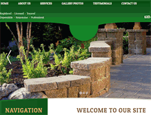 Tablet Screenshot of brynmawrlandscaping.com